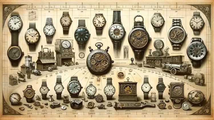 The History and Evolution of Watches: From Ancient Inventions to Modern Wristwatches